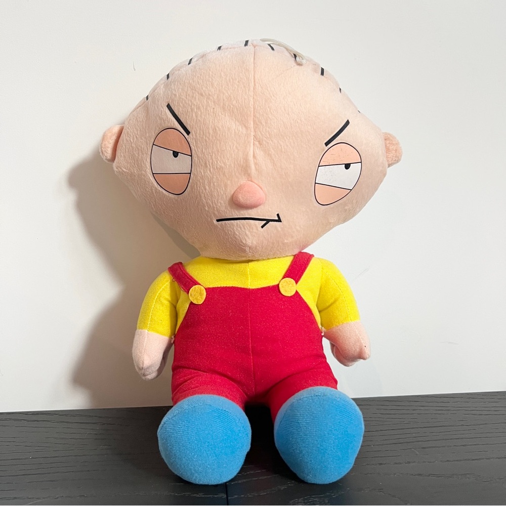 16.5” Tall FAMILY GUY STEWIE Plush Plushie with Hanging String